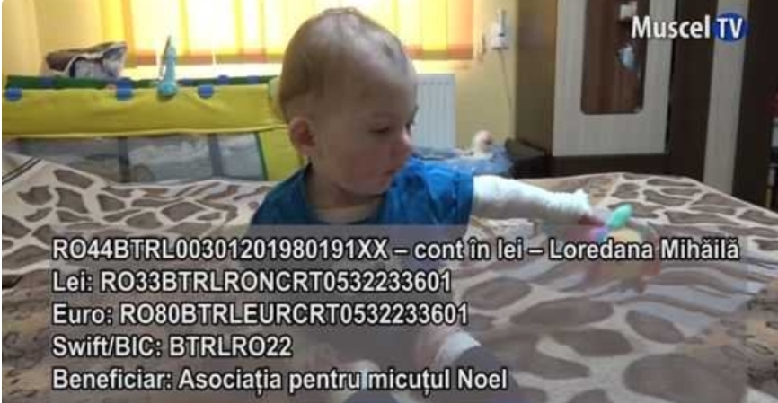 SĂ ÎL AJUTĂM PE bebelușul DAVID, care sângerează interior și exterior. Mama lui, strigăt de disperare! Mai are nevoie de 30.000 de euro / Atenție, imagini cu puternic impact emoțional!