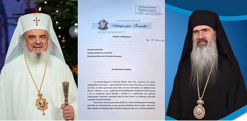 ÎPS Teodosie a trimis o nouă cerere de reactivare a Mitropoliei Tomisului către PF Daniel și Sf. Sinod / ABC Ortodox reafirmă susținerea pentru acest demers esențial!