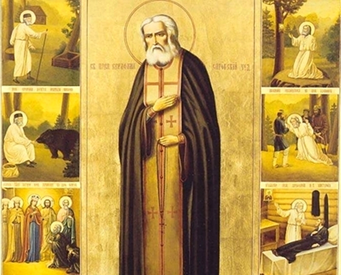 Impresionantă relatare despre cum S-a arătat Mântuitorul Hristos în Joia Mare Sfântului Serafim de Sarov în timpul Sfintei Liturghii