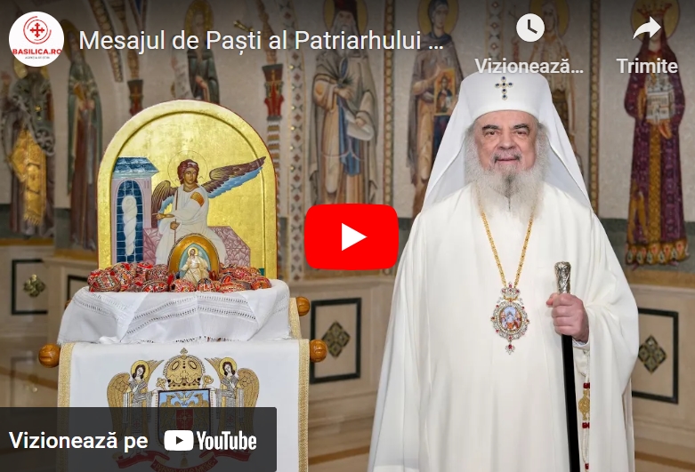 Patriarhul Daniel: Învierea din morţi a Domnului Iisus Hristos cel Răstignit este adevărul central al Sfintei Evanghelii şi al credinţei creştine ortodoxe - Video
