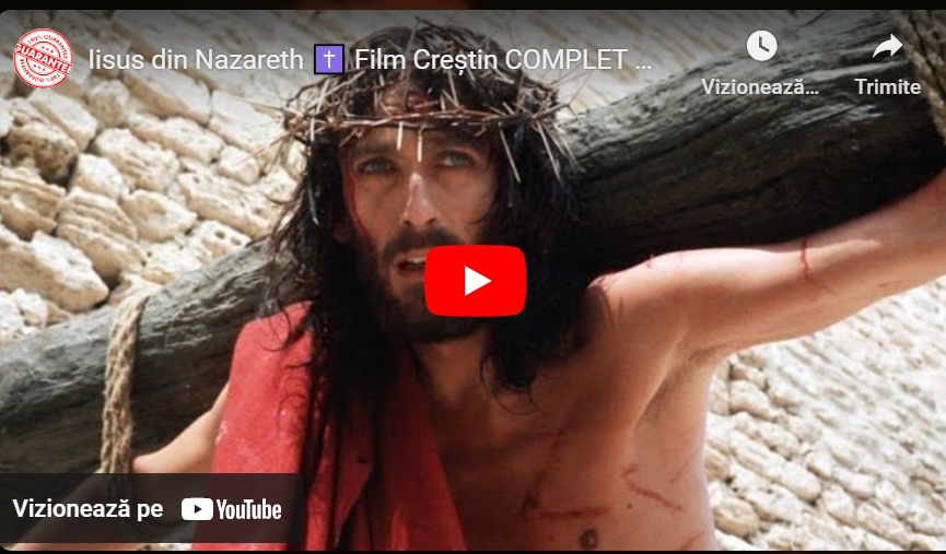 Pe ABC Ortodox vedeți celebrul film "Iisus din Nazaret", în regia lui Franco Zeffirelli și câteva considerații duhovnicești pe baza peliculei - Video