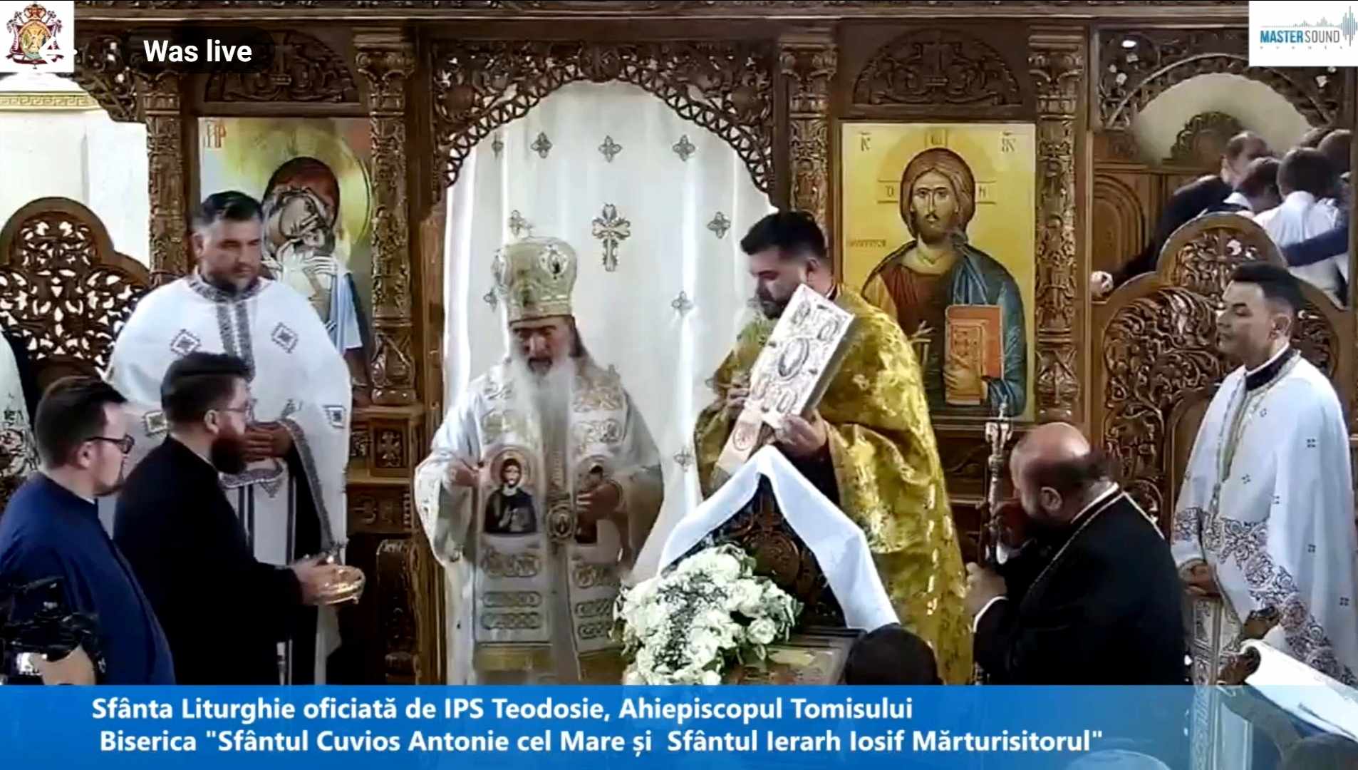 Predica și mesajul transmis de IPS Teodosie la instalarea oficială a noului părinte paroh Radu Herțeg la Parohia Sf. Antonie cel Mare din Constanța - VIDEO