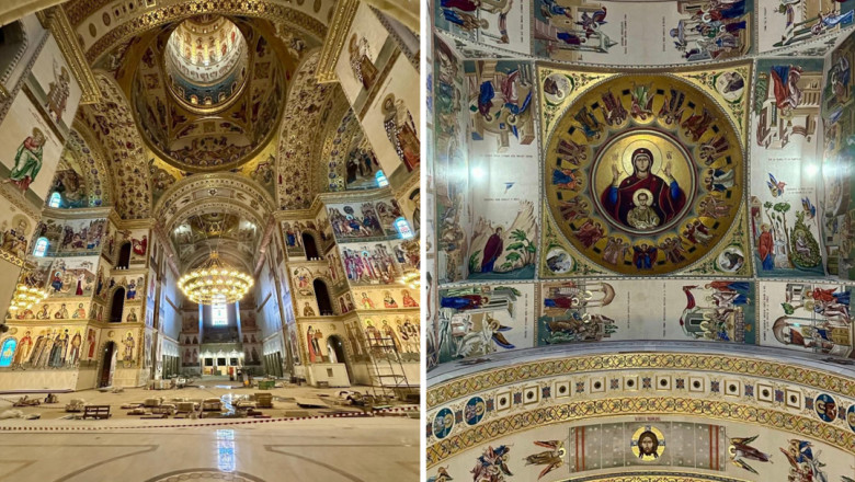 Program liturgic Sfințire pictură Catedrala Mântuirii Neamului / Catedrala Națională