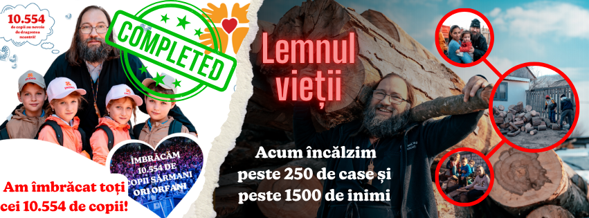 Pr. Dan Damaschin și Campania „Lemnul Vieții” pentru 250 de familii sărmane