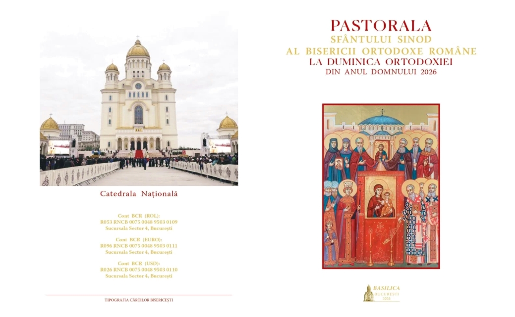 Pastorala BOR la Duminica Ortodoxiei 2026, prima duminică din Postul Mare