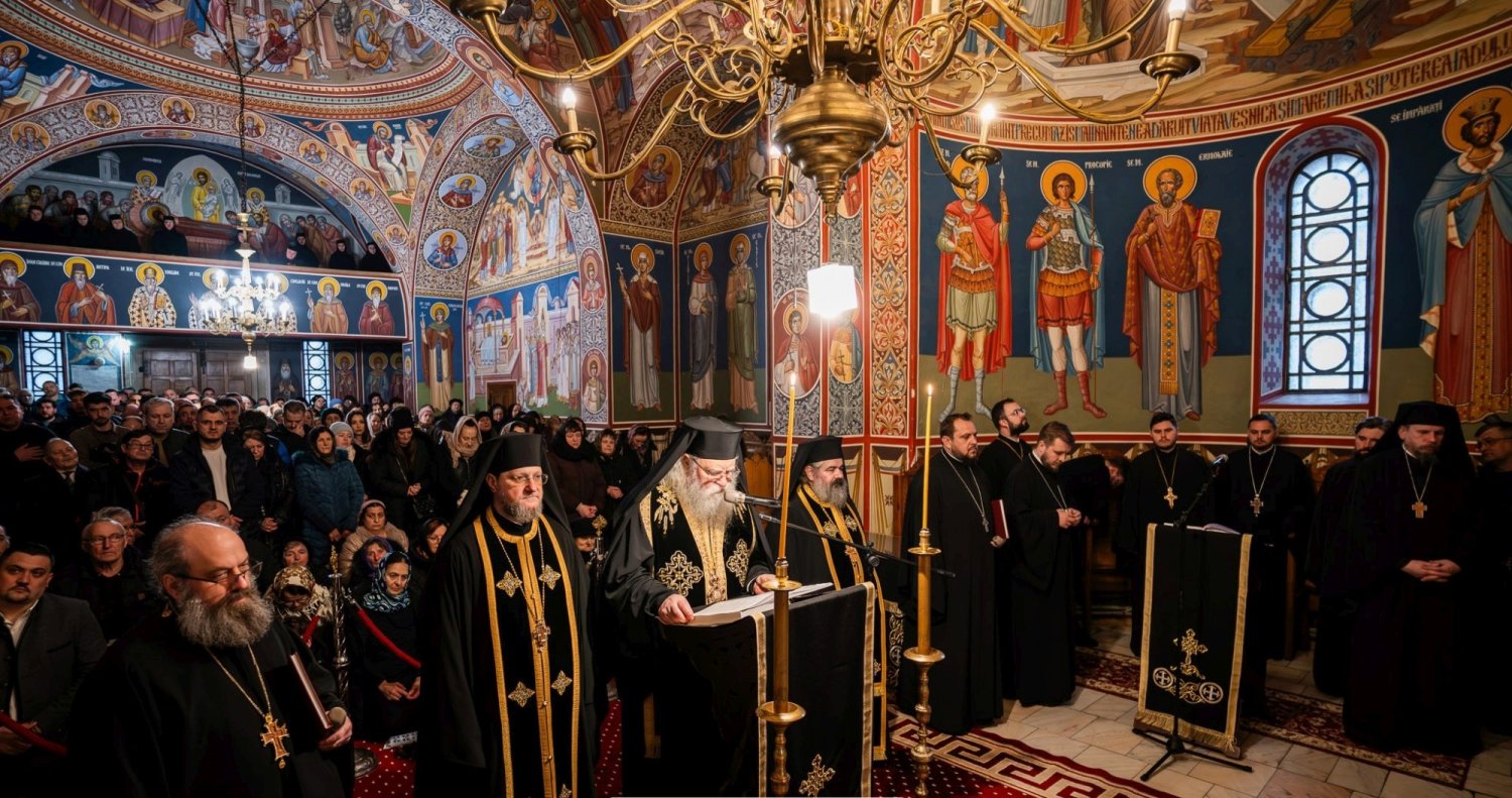 Denia Canonului Mare a Sf. Andrei Criteanul - luni 23 martie 2026 - în mod excepțional pentru că joi este Buna Vestire