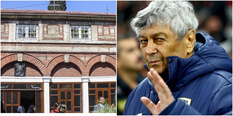 "El este omul care...." Știați asta? Care e legătura dintre Mircea Lucescu și Biserica brâncovenească Sf. Paraschevi din Istanbul?