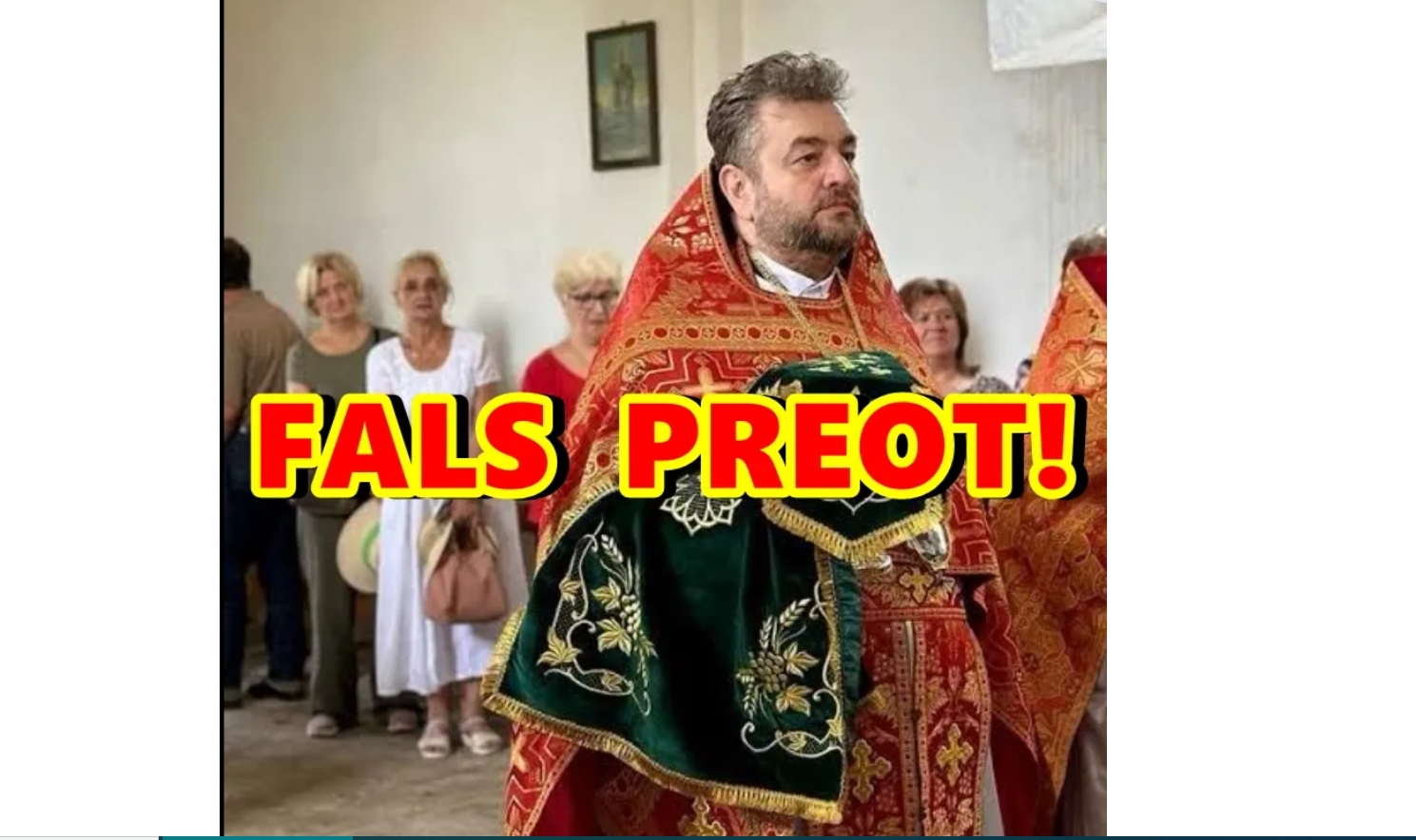 Avertisment pentru credincioși! Atenție la FALSUL preot Emilian Prodan!