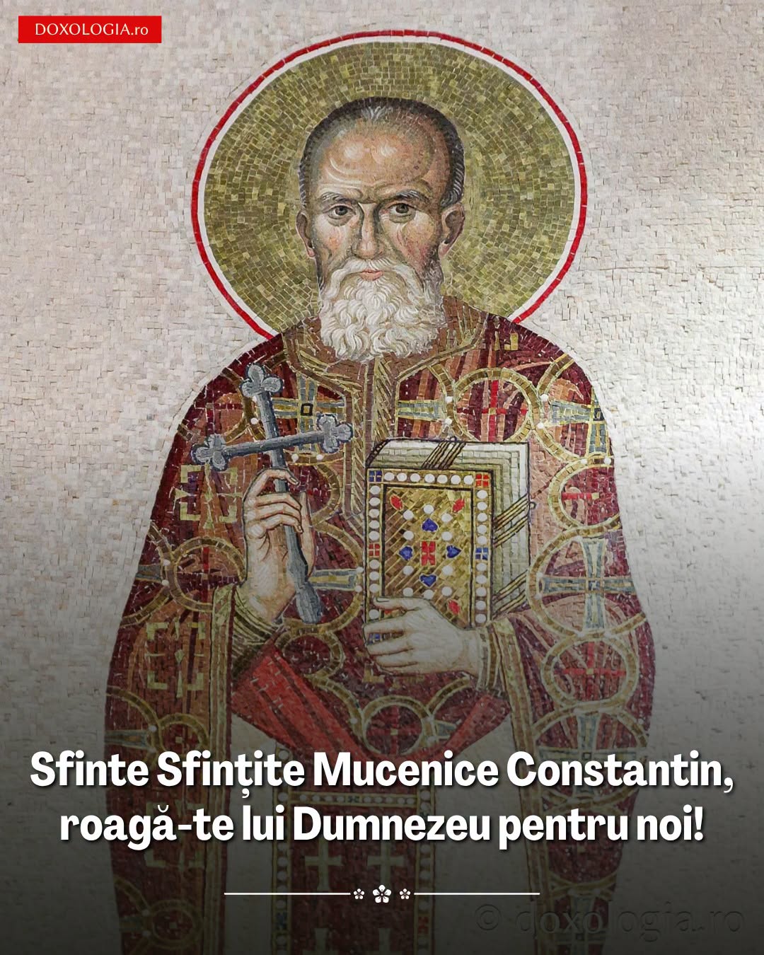 Proclamarea locală a canonizării Sfântului Preot Mucenic Constantin Sârbu (23 octombrie)